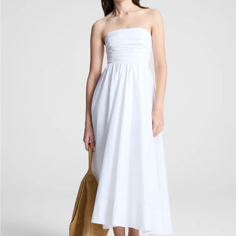 A.L.C. Strapless White Dress
